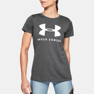 Under Armour Women's Logo Graphic Short Sleeve Crew